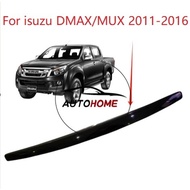 （grey）Auto Front Bumper Grille hood Moulding for isuzu DMAX 2011 2012 2013 2014 2015 2016 MUX 2012 2