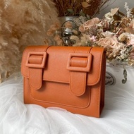 MERIMIES 劍橋包 斜背包 | 焦糖棕