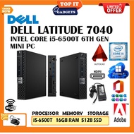DELL / HP / MINI PC / 7060 / 7040 / 7090 / 3060 / 705 G4 / 800 G1 / 800 G2 - INTEL CORE I5 - 8500T