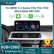 Snapdragon 662 Android Screen 13 for BMW Serie 3 4 F30 F32 2013-2020 NBT EVO With Multimedia Player 