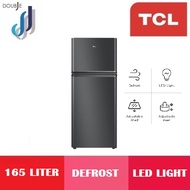 TCL 165L Two-Door Top Mounted Refrigerator Mini Fridge TRTM-W1650S1