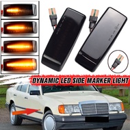 【quality assurance】Car Turn Signal Repeater Lamp For Mercedes-Benz W201 190 W202 W124 W140 R129 SL-CLASS LED Dynamic Side Marker Lights
