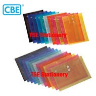 CBE A4/F4 103A / 103F / 104A / 104F Plastic String File Paper Document Folder / Holder / Pocket File
