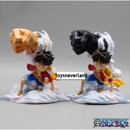 10cm One Piece Luffy Gear 3 Gk Statue Pvc Action Figure Collection Model Doll Toys