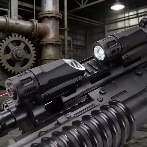 Gun Light Flashlight For M416/M1911/ G18 Airsoft Pistol Rifle Fit 20mm Weaver Picatinny Rail Hunting