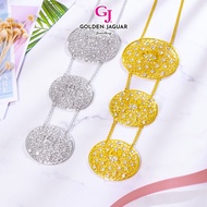 GJ Jewellery EXCLUSIVE PREMIUM (DK014)  Dokoh Brooch 3 Beradik Kebaya Baju Kurung Orked Series - Ran