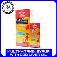 Seven Seas Multi-Vitamin Syrup With Cod Liver Oil (500ml+100ml)