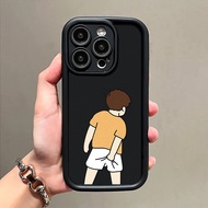 Premium Creative Simple Guys Case Realme Note 60 60X C61 C63 C67 C75 C75X C21Y C25Y C53 C51 C51S C25