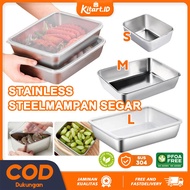 5PCS Stainless Steel 304 Stainless Steel Container with Lid Food Container Stainless Steel Vegetable