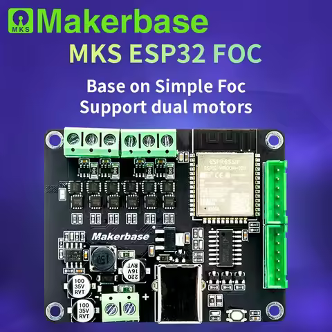 FOC driver controller SimpleFOC Shield bldc brushless motor engine board MKS ESP32 FOC Servo Drive R
