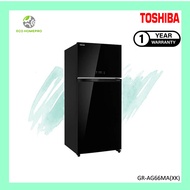 TOSHIBA 661L 2 Door Inverter Refrigerator
