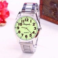 fossil watch for men Old man watch female waterproof night light big digital middle-aged men's steel