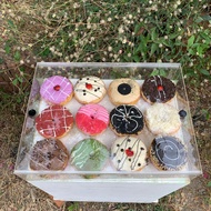 Acrylic donut box / acrylic donut display / donut holder / donut rack / donut display