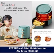 (Ready Stock) Petrus Air Fryer 1.3L Mini Oven Multi-function Household Removable Non-oily Non-stick 