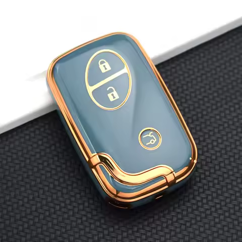 3/4 Buttons Keychain Smart Key Case Cover Shell Fob Holder Protector For Lexus LX470 GS450h IS350 SC