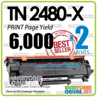 2x Compatible to Brother TN2480 2480 TN2460 2460 HLL2370DN HLL2385DW DCPL2535DW DCPL2550DW MFCL2715D