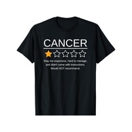 [ Funny Cancer Awareness Tee] One Star Rating Funny Cancer Awareness T-Shirt - Esophageal Ovarian
