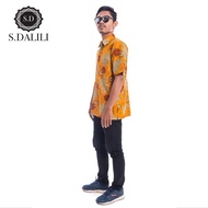(Local Seller) S.DALILI Kemeja Batik Lelaki Lengan Pendek Short Sleeve Shirt