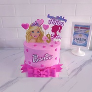 cake ulang tahun barbie / kue barbie