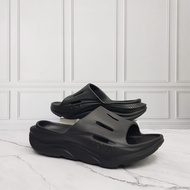 HITAM Sandals slide/ Hoka recovery original - Black, 40