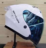 Spyder Fuel Model Half face Dual Visor Helmet with Free Extra Visor