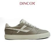 New Arrivals | Giày Da Sneaker Nữ DC39 Light Cappuccino DINCOX Shoes Đế Bằng - Microfiber Leather