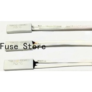 5PCs TB02-BB8D thermostat switch temperature overheating protector 70 degree 75 degree 80 degree 85 