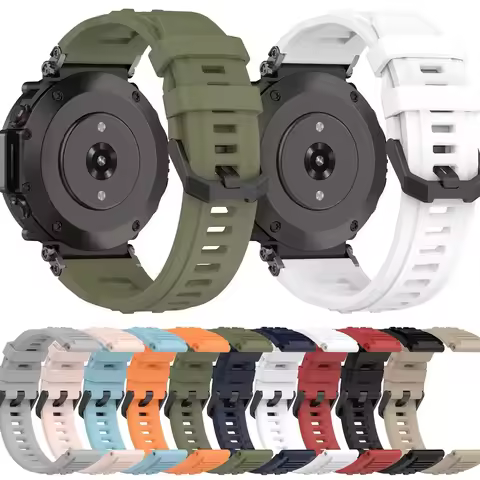 Silicone Band Strap For Amazfit T-Rex Ultra WatchStrap Smartwatch Sport WristBand T-Rex Ultra Bracel