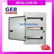 GEB MAXGUARD METAL CLAD DB 3 ROW DISTRIBUTION BOX GT314 ELECTRICAL BOX KOTAK BESI MAIN SWITCH KOTAK