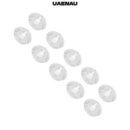 UAENAU 10Pcs ​Footswitch Topper, ​Mushroom Style​ Foot Nail Cap​ ​Guitar Pedal Cap​, Transparent​ ​P
