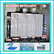 ❀NEW ☍ ☪ ◇ 12PCS IN A BOX l Empty Dishwashing Bottle 1Liter l Pet Bottles 1 liter l Sold by 12pcs l