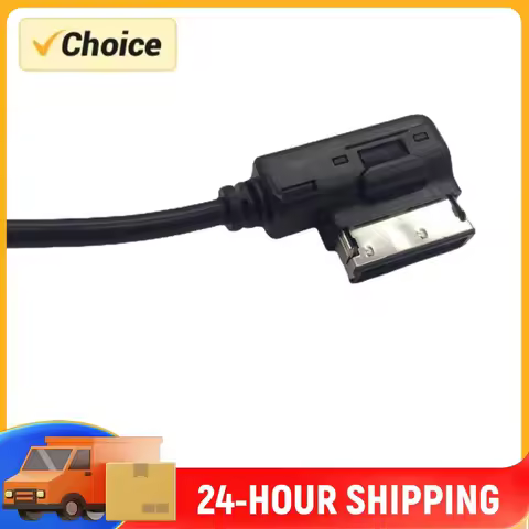 Bluetooth-compatible AUX Receiver Cable Adapter AMI Radio Stereo Wire Adapter Audio Music Player for