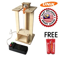 [UNIK] DIY Wooden Elevator Lift for Kids Science Experiment STEM Physic Project / DIY Lif Sains RBT 