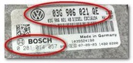 中古ECU福斯柴油GOLF 5 PLUS TDI 發動機電腦VW 03G906021QE Bosch 028101405