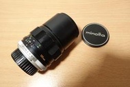 良品-手動老鏡Minolta MC TELE ROKKOR-PF 135mm f2.8可加購SONY E 或m43轉接環