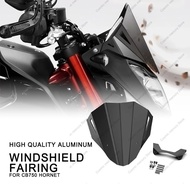 Black Windshield Windscreen For Honda CB750 HORNET CB 750 Hornet 2022 2023 2024 Motorcycle Accessori
