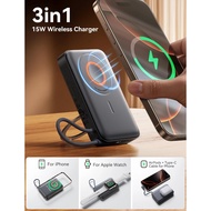 3C Certified Power Bank Joyroom JR-PBM02 22.5W 3in1 magnetic mobile power bank 10000mAh Power Bank
