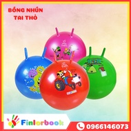 Bounce ball with handle for babies