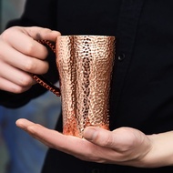 Pure Copper Tea Cup 01018 Water Cup Beer Cup 400ml Copper Tea Cup Pure Copper Household Supplies Tea