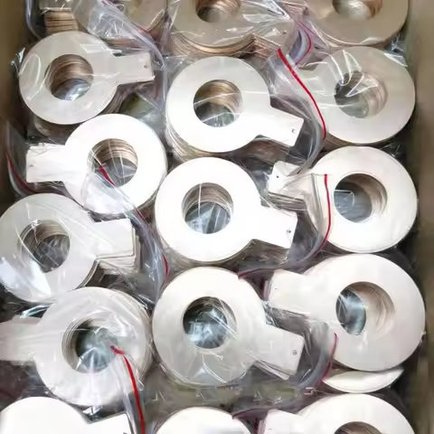 Ultrasonic Mask Machine Generator Electrode Plate Transducer Copper Plate Vibrator Piezoelectric Cer