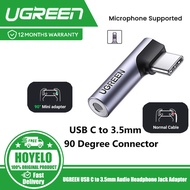 UGREEN USB C to 3.5mm Audio Headphone Jack Adapter Type C Aux Earphone Stereo For Android (No DAC)