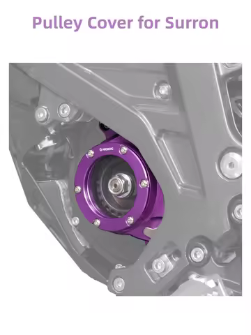 2025 2024 For Surron Light Bee X Motor Belt Pulley Cover Transparent Motor Cover For Surron Light Be