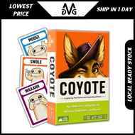 COYOTE Card Game Family Friends Fun Party Rhythm Memory Board Games Team Bonding Interactive Icebrea