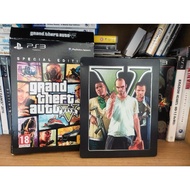 Grand Theft Auto V GTA 5 Steelcase PS3 gta5 Special Edition With Disc