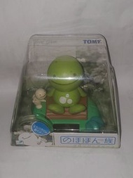tomy mini nohohon solar powered figure green 太陽能搖頭搖腳公仔