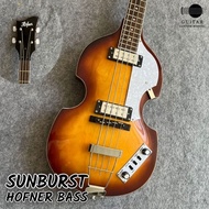 GCM Custom Made Hoftner Electric Bass Guitar Custom Maniac (Oversea Ready Stock)