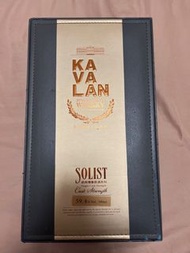 Kavalan Solist ex-Bourbon Single Malt Whiskey Single Cask Strength 噶瑪蘭經典獨奏威士忌原酒禮盒連鬱金香杯