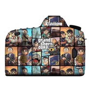 Suitable for Canon 5D3/5DSR Camera Body Protection Sticker Sticker All-Inclusive Carbon Fiber Film