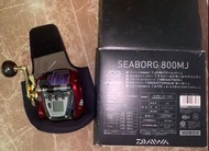 台灣手造釣竿（溫春滿） 、Daiwa Seaborg 800MJ 電動捲線器