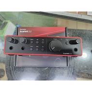 Focusrite Scarlett 2i2 4TH USB AUDIO INTERFACE SOUNDCARD NEW ORIGINAL
